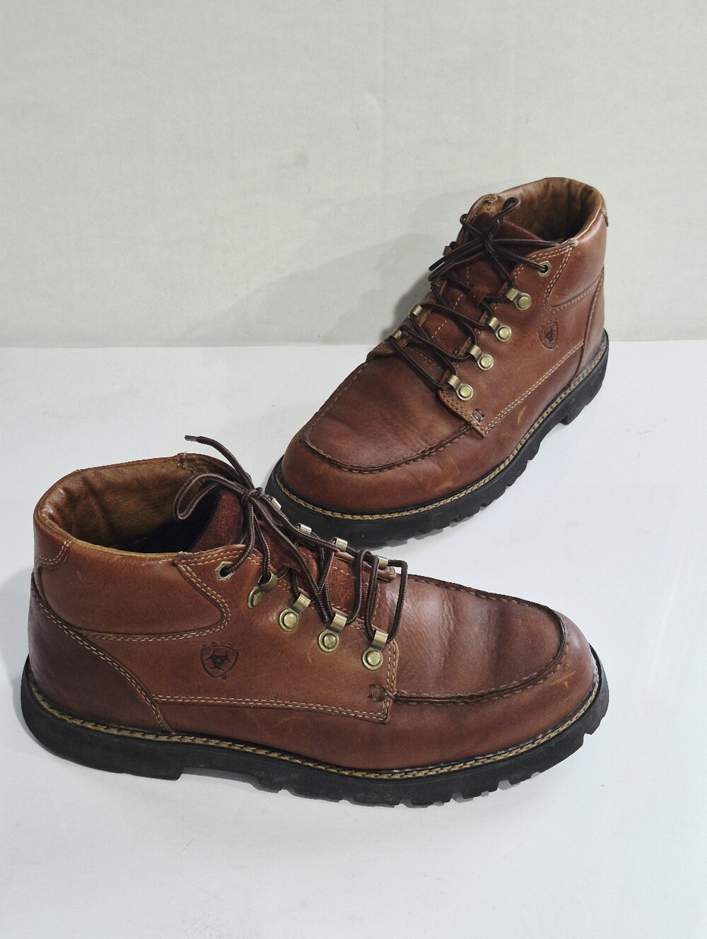 Ariat Brown Leather Chukka Boots Size 12D